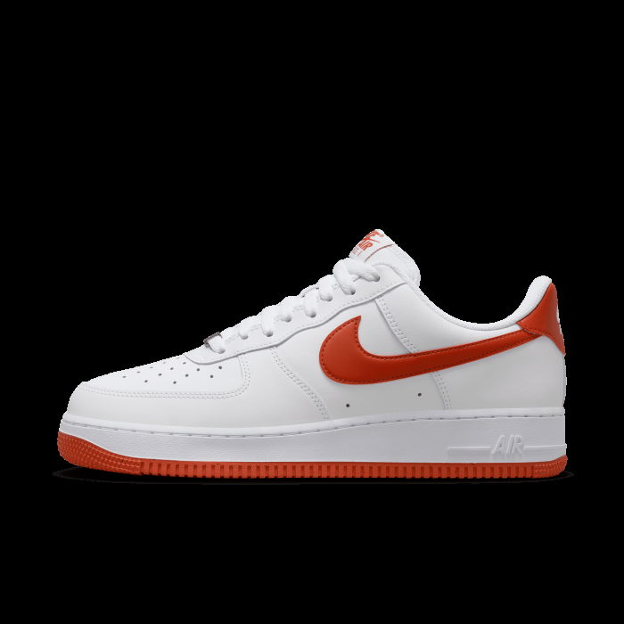 Nike Air Force 1 '07 White/Dragon Red image n°4