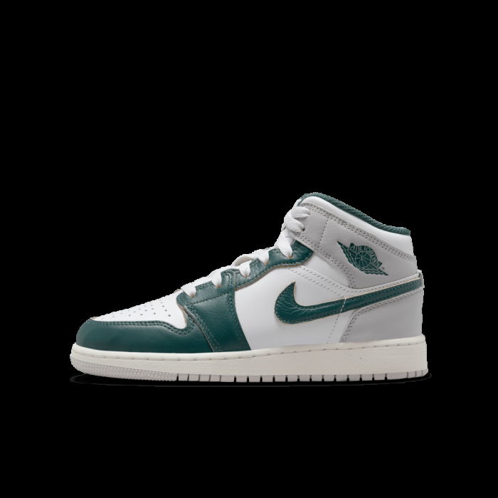 Air Jordan 1 Mid SE Oxidized Green Enfants GS image n°3