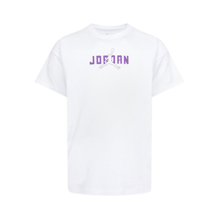 T-shirt Jordan Galaxy Game SS Tee Girls White image n°3