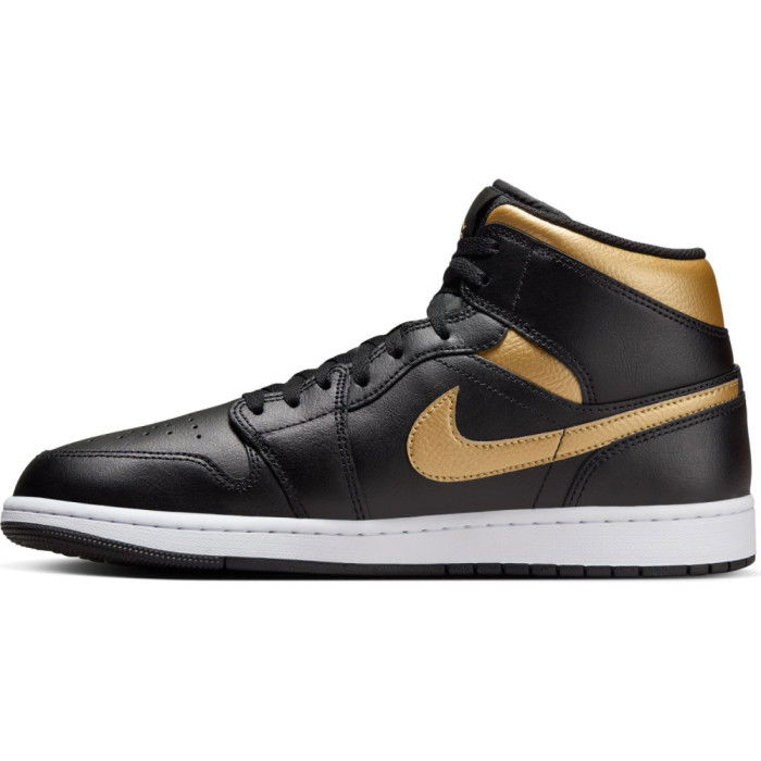 Air Jordan 1 Mid Black Gold image n°4