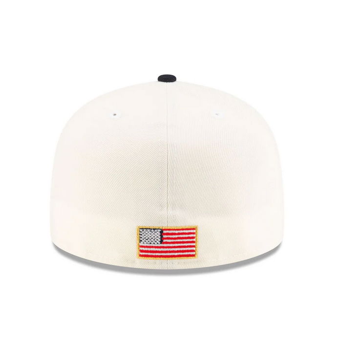 Casquette New Era USA Basketball Chrome Navy USA Flag 59Fifty image n°3