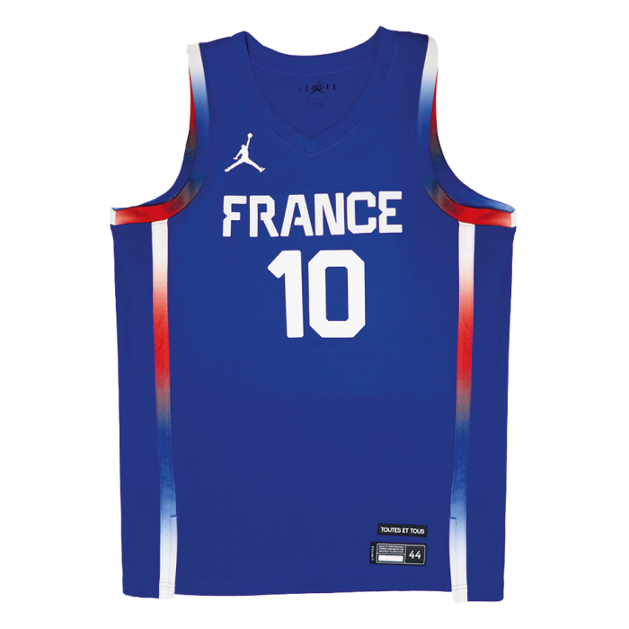 Maillot Evan Fournier Team France Jordan Limited Road