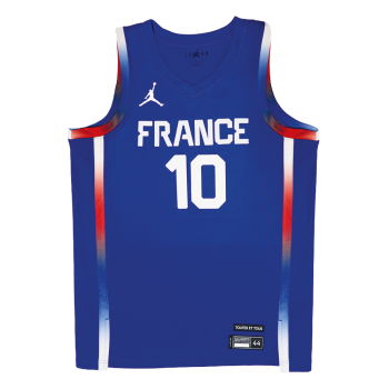 Maillot Evan Fournier Team France Jordan Limited Road Basket4Ballers