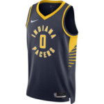 Color Blue of the product Nike NBA Indiana Pacers Icon Edition Tyrese...