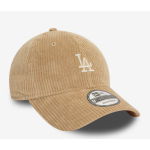 Color Beige / Brown of the product Casquette New Era Los Angeles Dodgers Velour 9Twenty...