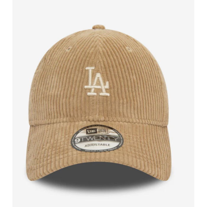 Casquette New Era Los Angeles Dodgers Velour 9Twenty Beige image n°2