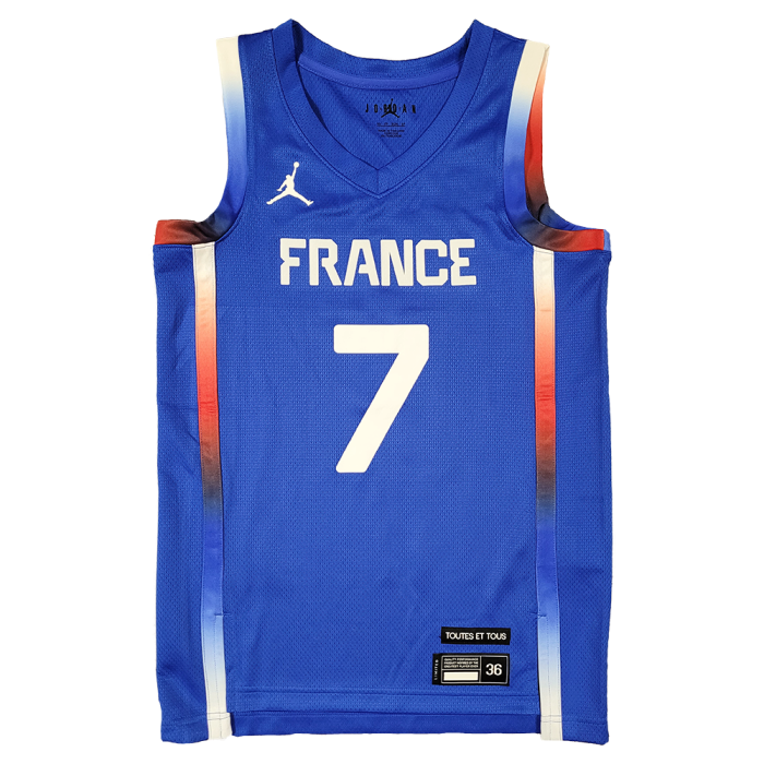 Maillot Guerschon Yabusele Team France Jordan Limited Road