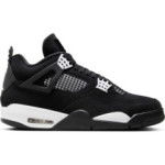 Color Black of the product Air Jordan 4 Retro White Thunder