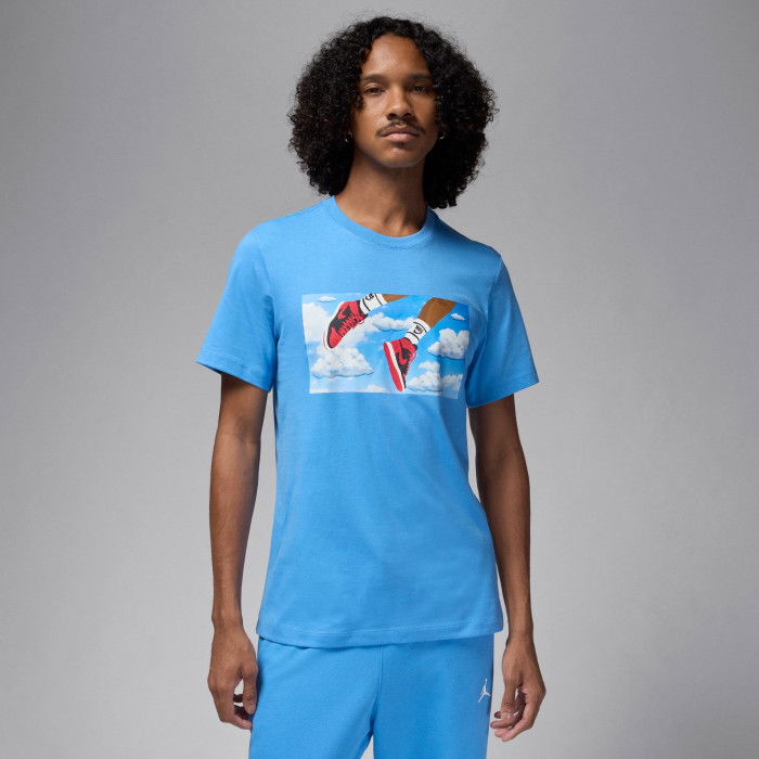 T-shirt Jordan Flight Essentials legend blue/white image n°1