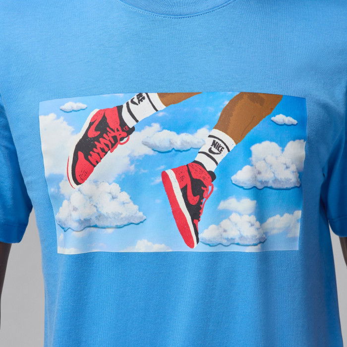 T-shirt Jordan Flight Essentials legend blue/white image n°4