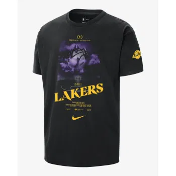 T-shirt Los Angeles Lakers Courtside black NBA | Nike