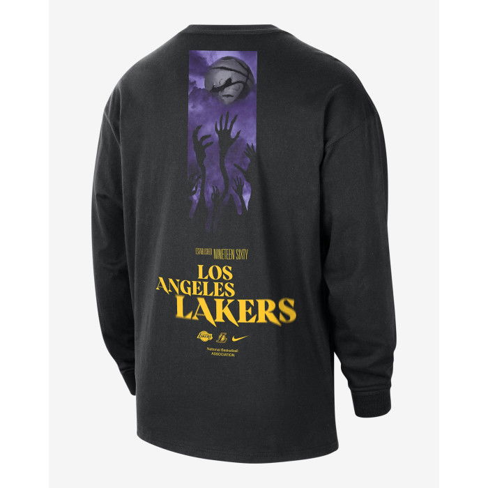 T-shirt Nike NBA Los Angeles Lakers black image n°3