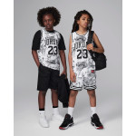 Color Blanc, Gris du produit Maillot Enfant Jordan 23 AOP Jersey