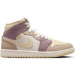 Color Blanc du produit Air Jordan 1 Mid Pastel Team Gold Femme