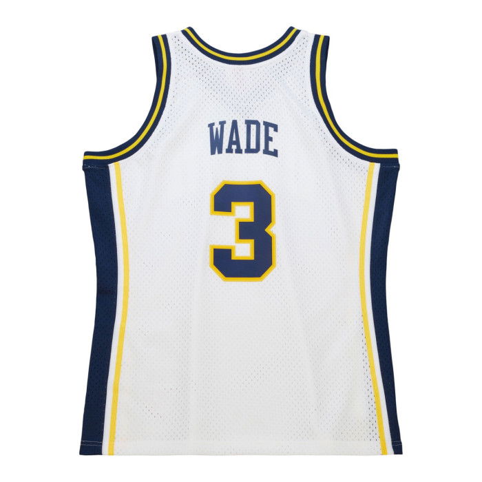 Maillot NCAA Dwyane Wade Marquette University 2002 Mitchell&ness White image n°1