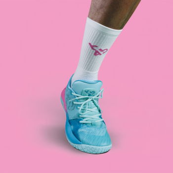 Chaussettes Performance b4b Retourne Le Game White/pink | B4B