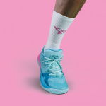 Color Pink, White of the product Performance socks b4b Retourne Le Game White/pink