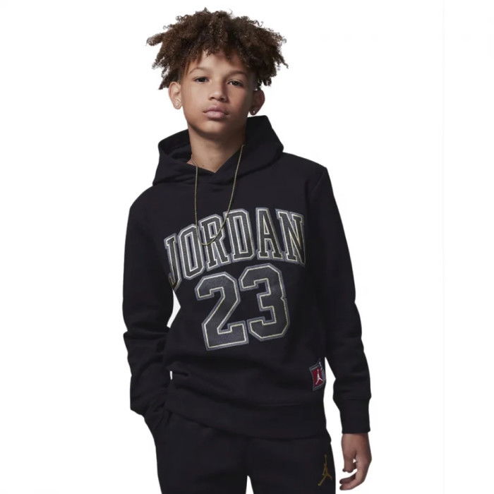 Sweat à capuche Jordan HBC Fleece Enfants Black