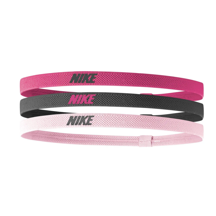 Bandeaux Nike Elastic Headbands 2.0 3 Pk Spark/gridiron/pink Glaze