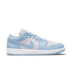 Color Bleu, Gris du produit Air Jordan 1 Low University Blue/Grey