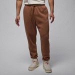 Color Beige / Brun du produit Pantalon Jordan Brooklyn Fleece archaeo brown/white