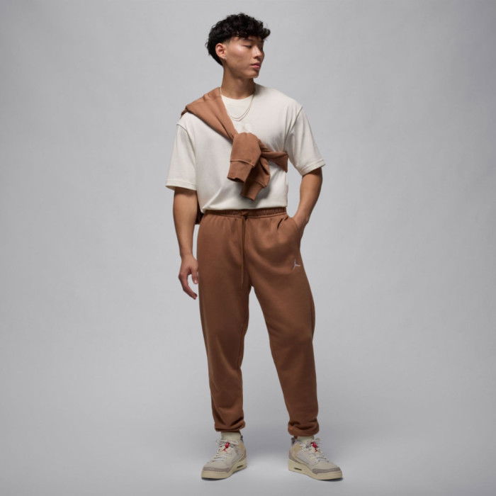 Pantalon Jordan Brooklyn Fleece archaeo brown/white image n°6