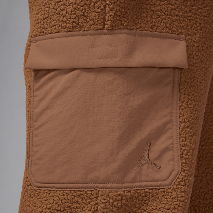 Pantalon en Fleece à poils longs Jordan Flight archaeo brown image n°5