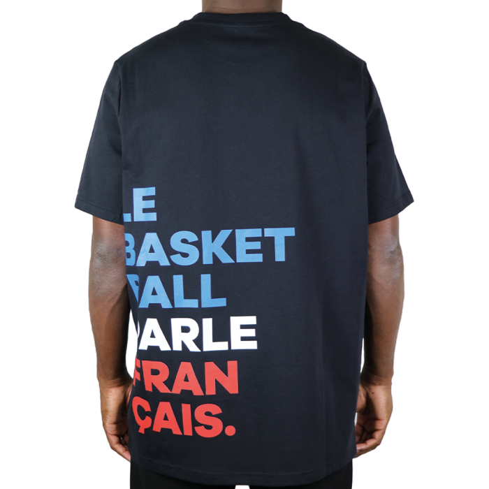 T-shirt b4b "le Basketball Parle Français" Black image n°2