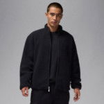 Color Noir du produit Veste polaire Jordan Flight black/black