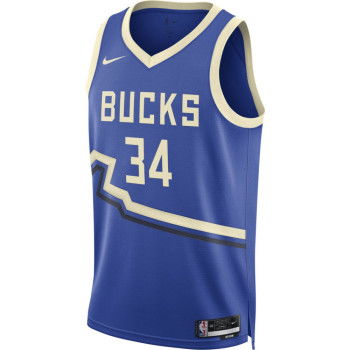 Maillot NBA Giannis Antetokounmpo Milwaukee Bucks Nike 2024/25 City Edition Swingman | Nike