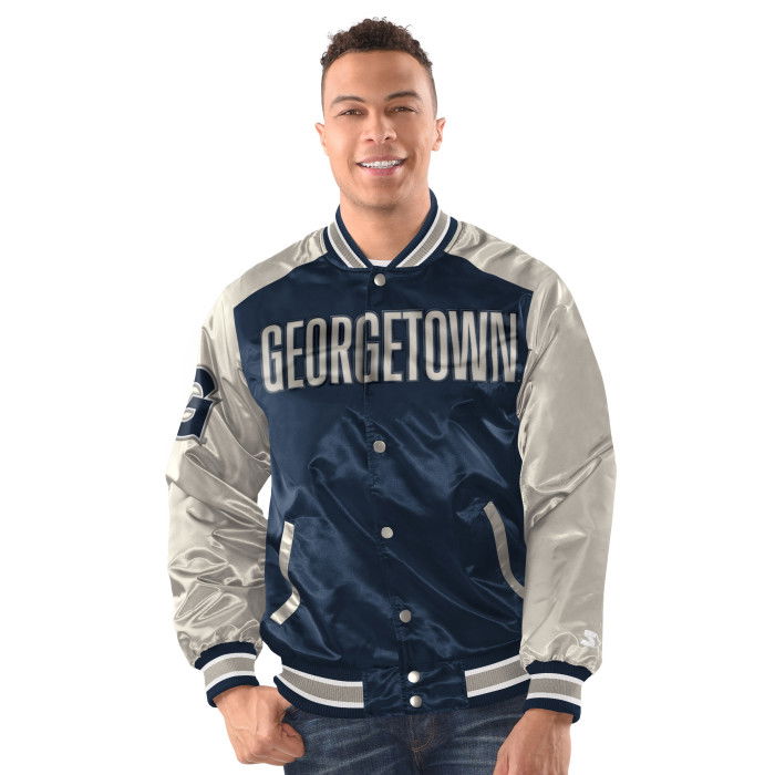 Veste NCAA Georgetown Hoyas Renegade Satin Bomber