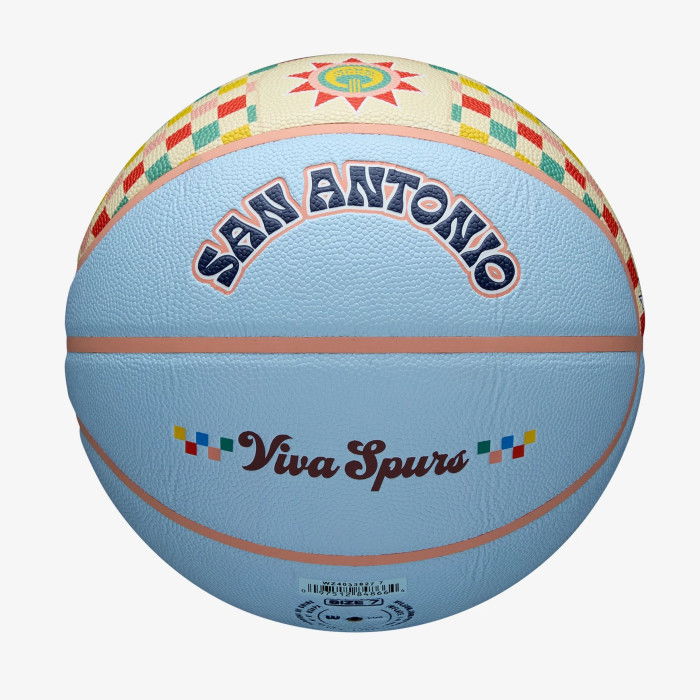 Ballon Wilson NBA San Antonio Spurs 2024/25 City Collector image n°1