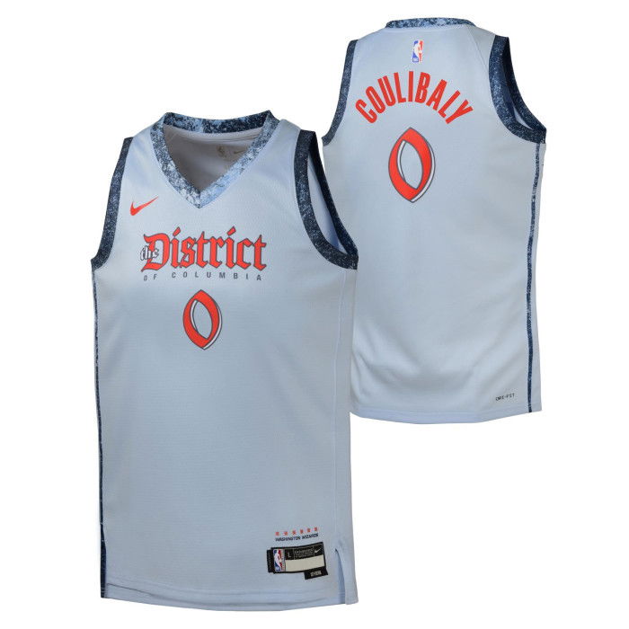 Maillot NBA enfant Bilal Coulibaly Washington Wizards 2024/25 Nike City Edition Swingman