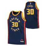 Color Bleu du produit Maillot NBA enfant Stephen Curry Golden State...