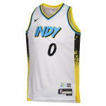 Color White of the product Maillot NBA Tyrese Haliburton Indiana Pacers 2024/25...