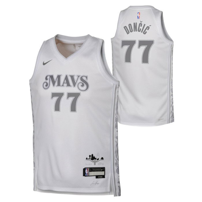 Maillot Nba Luka Doncic Dallas Mavericks 2024/25 Nike City Edition Swingman image n°3