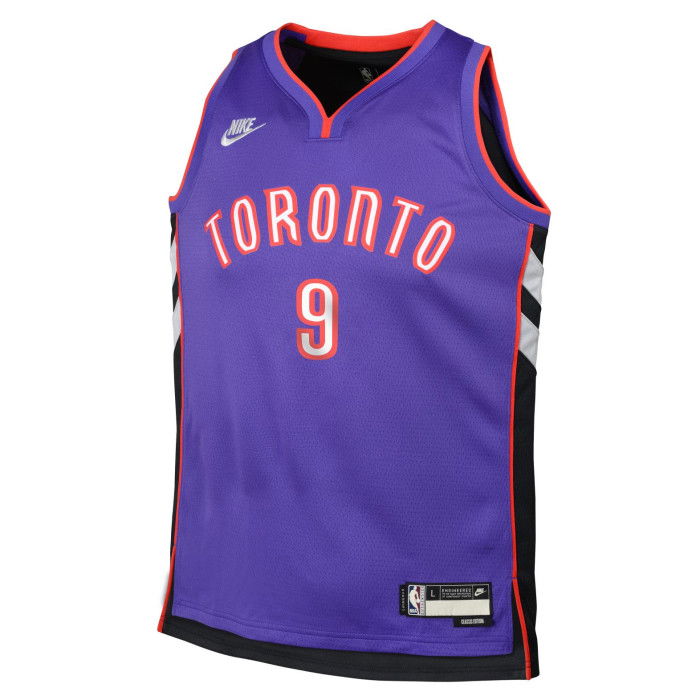 Maillot NBA RJ Barrett Toronto Raptors 2024/25 Nike City Edition Hardwood Classics Swingman 