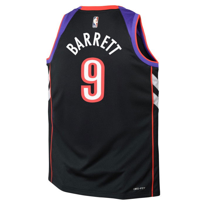 Maillot NBA RJ Barrett Toronto Raptors 2024/25 Nike City Edition Hardwood Classics Swingman image n°2