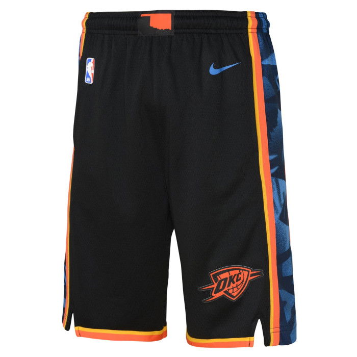 Short NBA Oklahoma City Thunder 2024/25 Nike City Edition Swingman image n°1