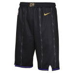 Color Black of the product Short NBA Toronto Raptors 2024/25 Nike City Edition...