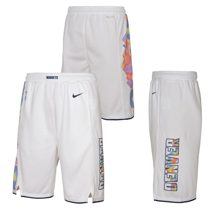 Short NBA Denver Nuggets 2024/25 Nike City Edition Swingman image n°4