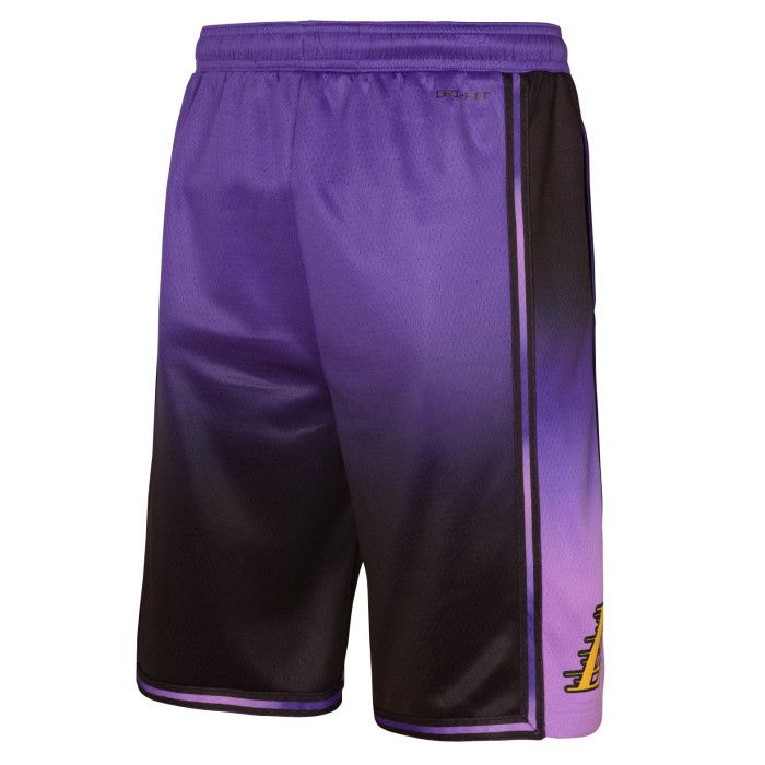 Short NBA Los Angeles Lakers 2024/25 Nike City Edition Swingman image n°2