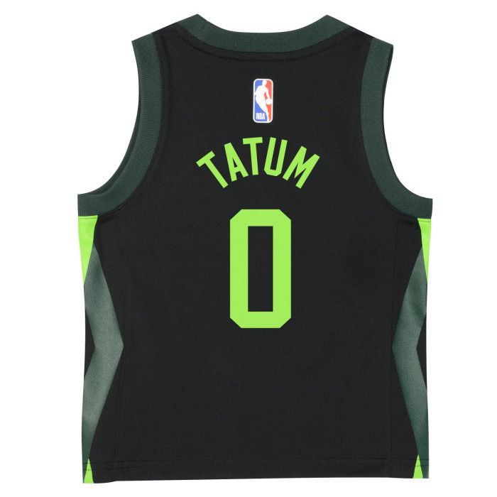 Maillot NBA Jayson Tatum Boston Celtics 2024/25 Nike City Edition 0-7 Replica image n°2