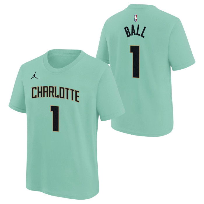 NBA Lamelo Ball Charlotte Hornets 2024/25 Nike T-shirt City Edition N&N