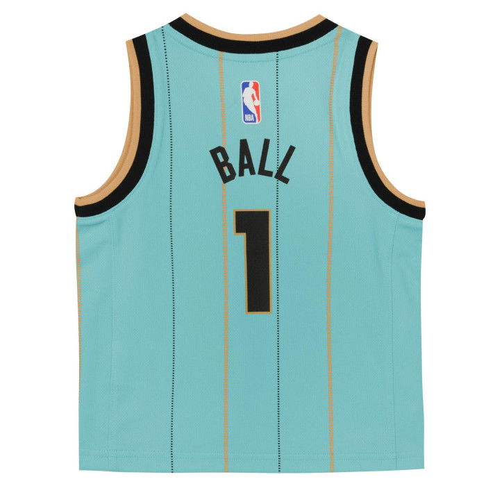 Maillot NBA Lamelo Ball Charlotte Hornets 2024/25 Nike City Edition 0-7 Replica image n°2