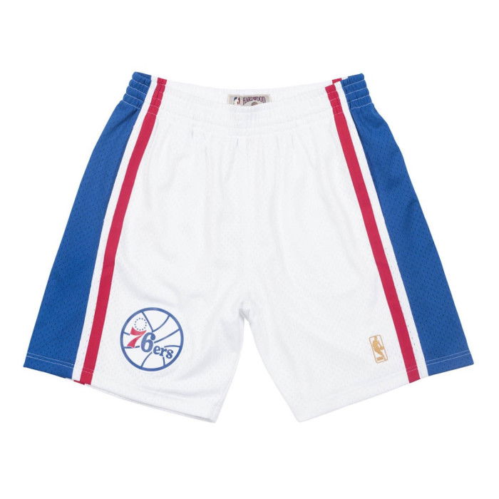 Short NBA Philadelphia 76ers 1996-97 Mitchell&Ness Swingman white image n°1