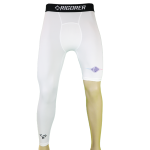 Color Blanc du produit Straight One Leg tights b4b origins x Rigorer white