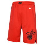 Color Rouge du produit Short Enfants NBA Miami Heat 2024/25 Nike City...