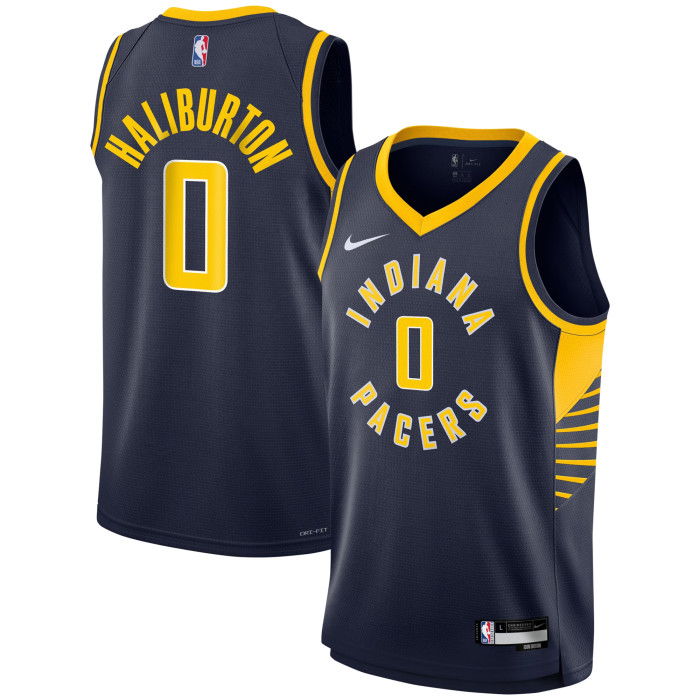 Maillot NBA Tyrese Haliburton Indiana Pacers Boys Icon Swingman Jersey Enfants