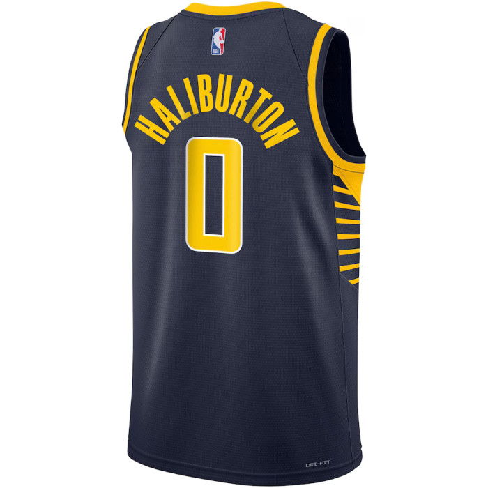 Maillot NBA Tyrese Haliburton Indiana Pacers Boys Icon Swingman Jersey Enfants image n°2